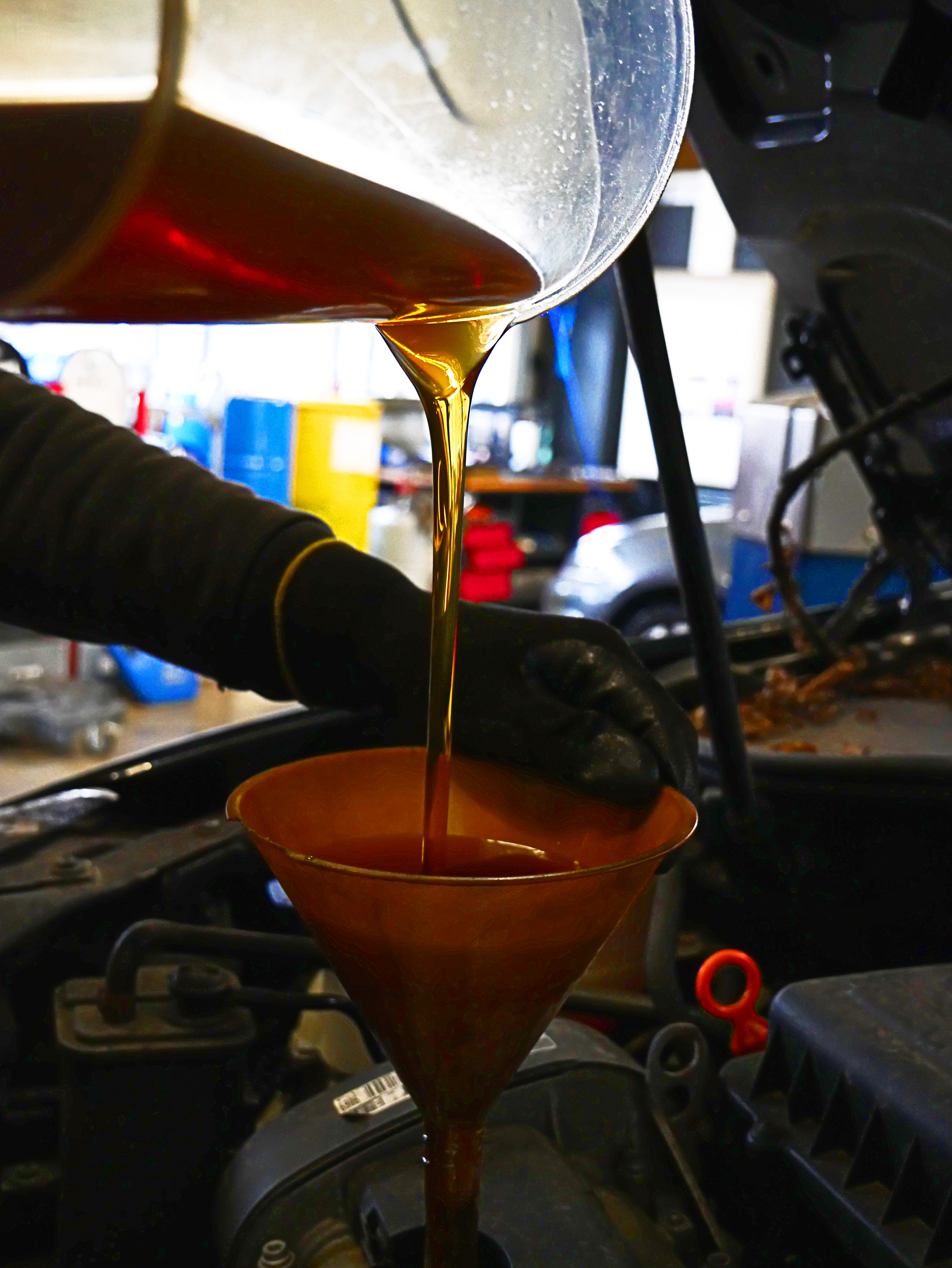 Schmiermittel, Öl und Filter